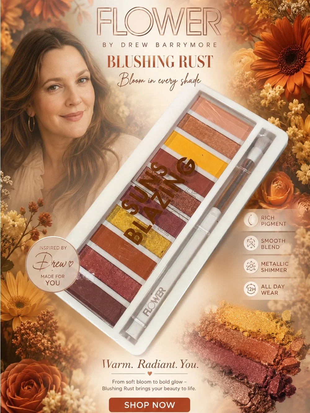 blazing eyeshadow